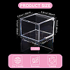4 Grids Transparent Plastic Gift Boxes CON-WH0087-68A-2