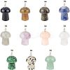 Horse Eye Gemstone Pendants G-FH0001-16-1