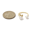 Natural Pearl Finger Rings RJEW-P113-17G-2