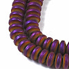 Electroplated Synthetic Non-magnetic Hematite Beads Strands G-E618-08H-3