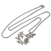 201 Stainless Steel Pendant Necklaces LS-NJEW-C066-15P-2