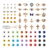 DIY Evil Eye Bracelet Making Kit DIY-TA0004-42-11