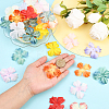 100Pcs Cloth Flower Ornament Accessories FIND-SP0004-83-4