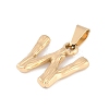 304 Stainless Steel Pendants STAS-F235-01G-W-2
