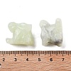 Natural New Jade Carved Figurines DJEW-L023-E09-3