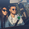 Tortoise Zinc Alloy Enamel with Rhinestone Pendant Decoration for Car Decoration HJEW-DR00218-5