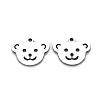 Non-Tarnish 201 Stainless Steel Charms STAS-Q240-057P-1