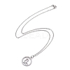Non-Tarnish 304 Stainless Steel Pendant Necklaces NJEW-Z004-01P-2