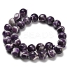 Natural Chevron Amethyst Beads Strands G-I222-14mm-01-3