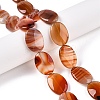 Natural Agate Dyed Beads Strands G-T138-200-4