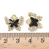 Alloy Rhinestone Pendants FIND-C074-23KCG-4