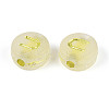 Luminous Frosted Acrylic Beads FACR-T008-02U-2