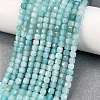 Natural Flower Amazonite Beads Strands G-L587-C01-02-2