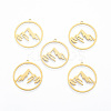Ion Plating(IP) 304 Stainless Steel Pendants LS-A-STAS-N090-LA911-2-2
