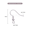 Brass Earring Hooks KK-YW0001-08B-NF-6