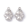 Non-Tarnish 304 Stainless Steel Charms LS-STAS-C057-04P-1