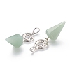 Green Aventurine Pendants G-O194-07-3