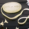 3 Yards Resin Self Adhesive Sewing Trim Hotfix Rhinestone Tape DIY-TA0013-15E-7