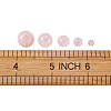  Natural Round Loose Gemstone Rose Quartz Beads G-TA0001-09-10