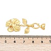 Brass Fold Over Clasps KK-U016-26G-3