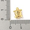 Rack Plating Brass Micro Pave Clear Cubic Zirconia Beads KK-P277-30G-3