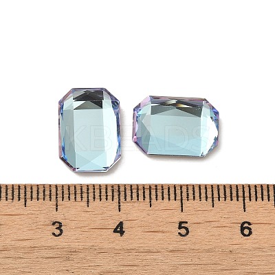 Glass Rhinestone Cabochons RGLA-P037-14A-D202-1