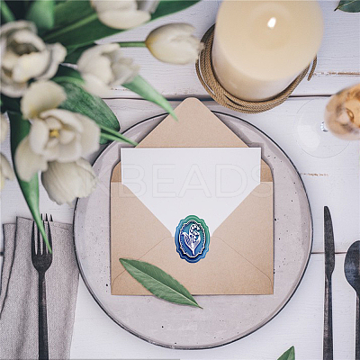 Wax Seal Envelope Gift Seal AJEW-WH0192-063-1