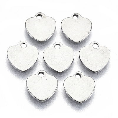Non-Tarnish 201 Stainless Steel Charms STAS-R116-012B-1