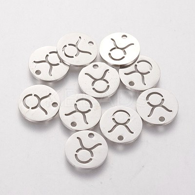Non-Tarnish 304 Stainless Steel Charms STAS-Q201-T095-2-1