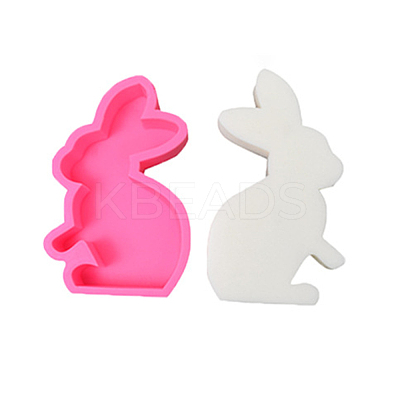 Easter Rabbit DIY Candle Silhouette Silicone Molds CAND-M001-01B-1