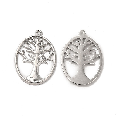 Non-Tarnish 304 Stainless Steel Pendants STAS-H212-43P-1