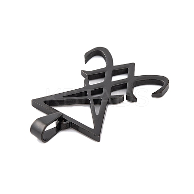 304 Stainless Steel Pendants STAS-K283-07EB-1