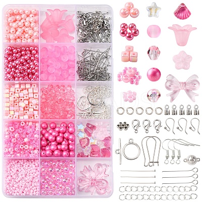 DIY Jewelry Set Making Findings Kits DIY-FS0008-56-1