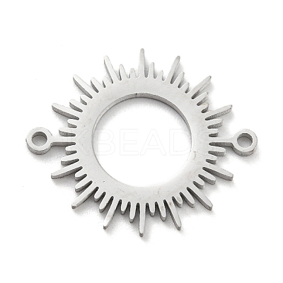 Non-Tarnish 304 Stainless Steel Hollow Connector Charms STAS-P332-12P-1
