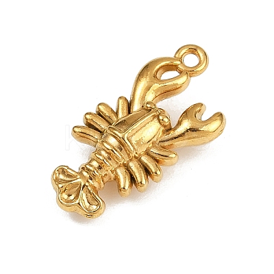 Ocean Theme 304 Stainless Steel Pendants X-STAS-F317-01G-G-1