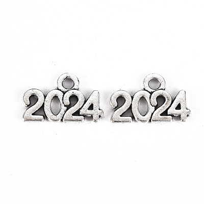 Tibetan Style Alloy Charms X-TIBE-S323-109AS-RS-1
