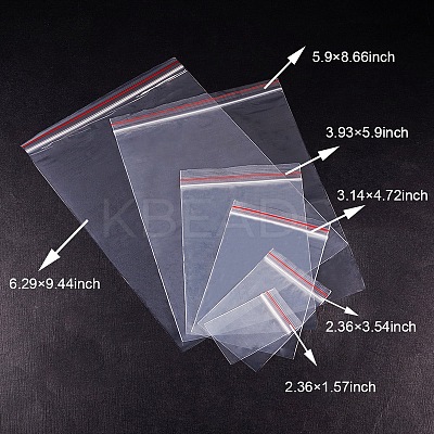 Rectangle Resealable Bags OPP-PH0001-15-15x22cm-1