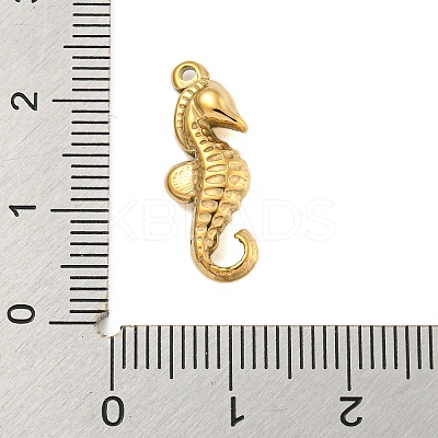 304 Stainless Steel Pendants STAS-L080-006G-1