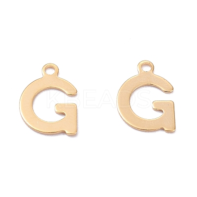 201 Stainless Steel Charms LS-STAS-C021-06G-G-1