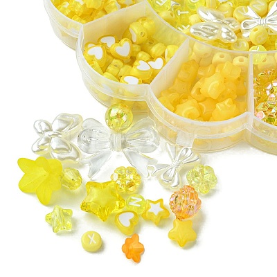 DIY Acrylic & ABS Plastic Imitation Pearl Beads Bracelets Jewelry Making Kits DIY-FS0006-24A-1