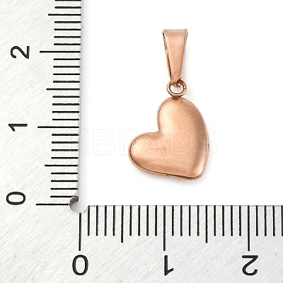 Ion Plating(IP) 304 Stainless Steel Charms STAS-I127-068RG-1