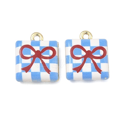 Printed Alloy Pendants PALLOY-P319-07E-01-1