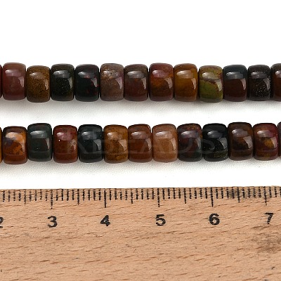 Natural Ocean Jasper Beads Strands GG-CBA792A-G04-4x7mm-1