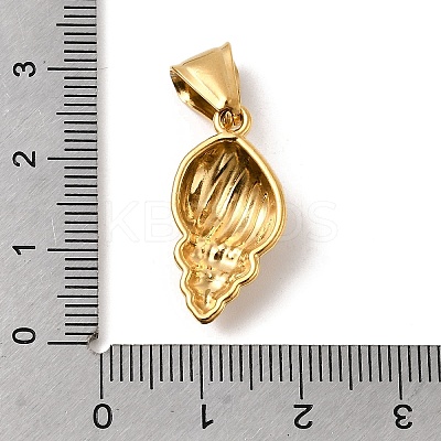 304 Stainless Steel Pendants STAS-B167-12E-G-1