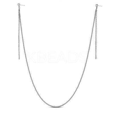 Alloy Dangle Earrings JE768A-1
