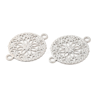 Long-Lasting Plated Brass Connector Charms KK-K336-18P-1
