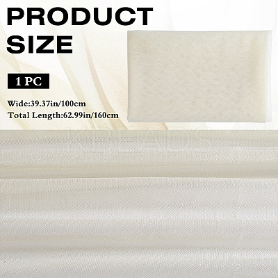 Polyester Mesh Fabric DIY-WH20009-40C-1