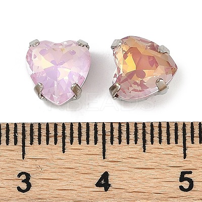 Brass Glass Rhinestone Sew on Rhinestones RGLA-B004-12A-P-1