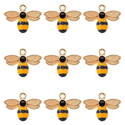 Alloy Enamel Pendants X1-ENAM-S121-174D-RS-1