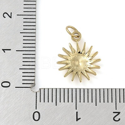Ion Plating(IP) 304 Stainless Steel Charms STAS-B075-05G-1